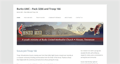 Desktop Screenshot of burksscouts.org